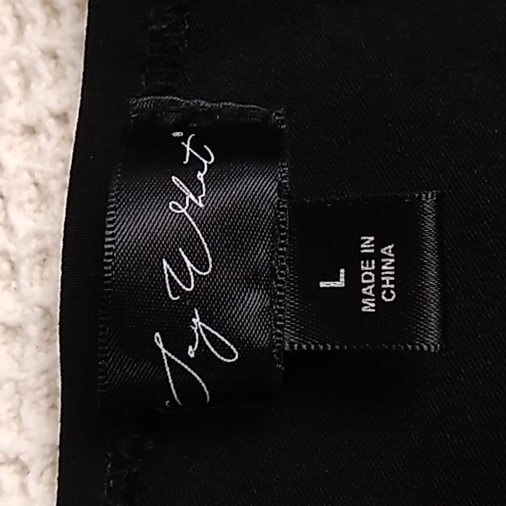 17 x 13 inches Say What Women's Size Large in black 60% polyester 40% viscose - Picture 5 of 5
